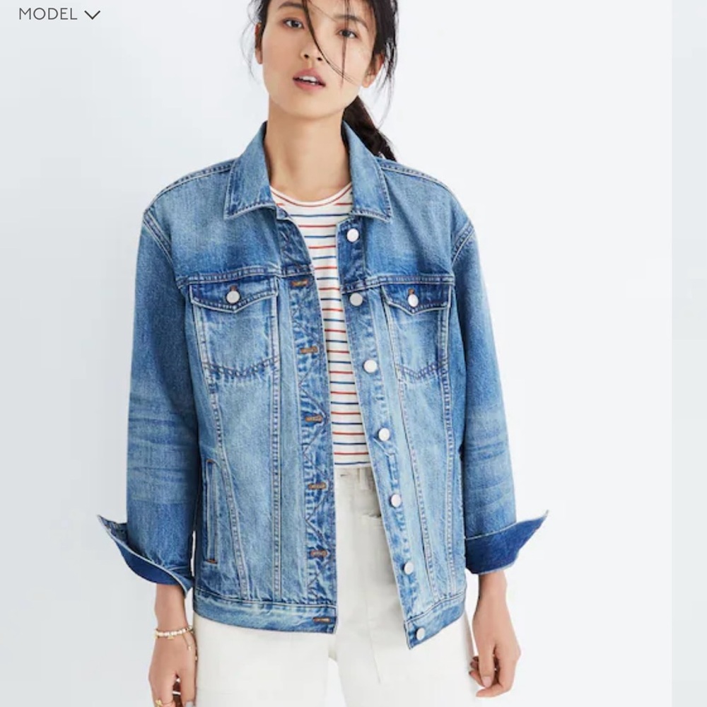 Madewell Light Blue Jean Jacket Small